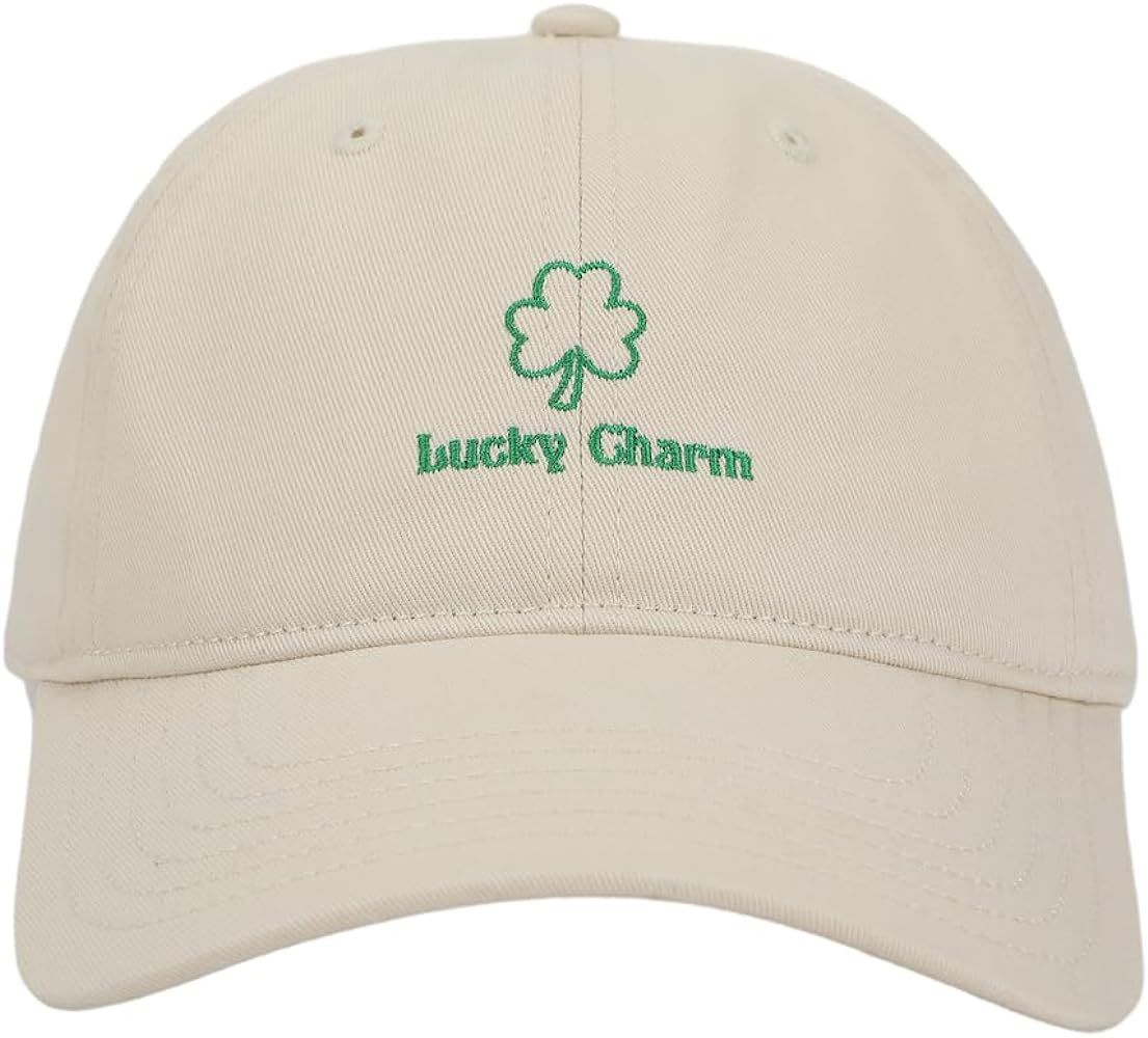 Lucky Charm 4-Leaf Clover Baseball Hat for St. Patrick's Day | Amazon (US)
