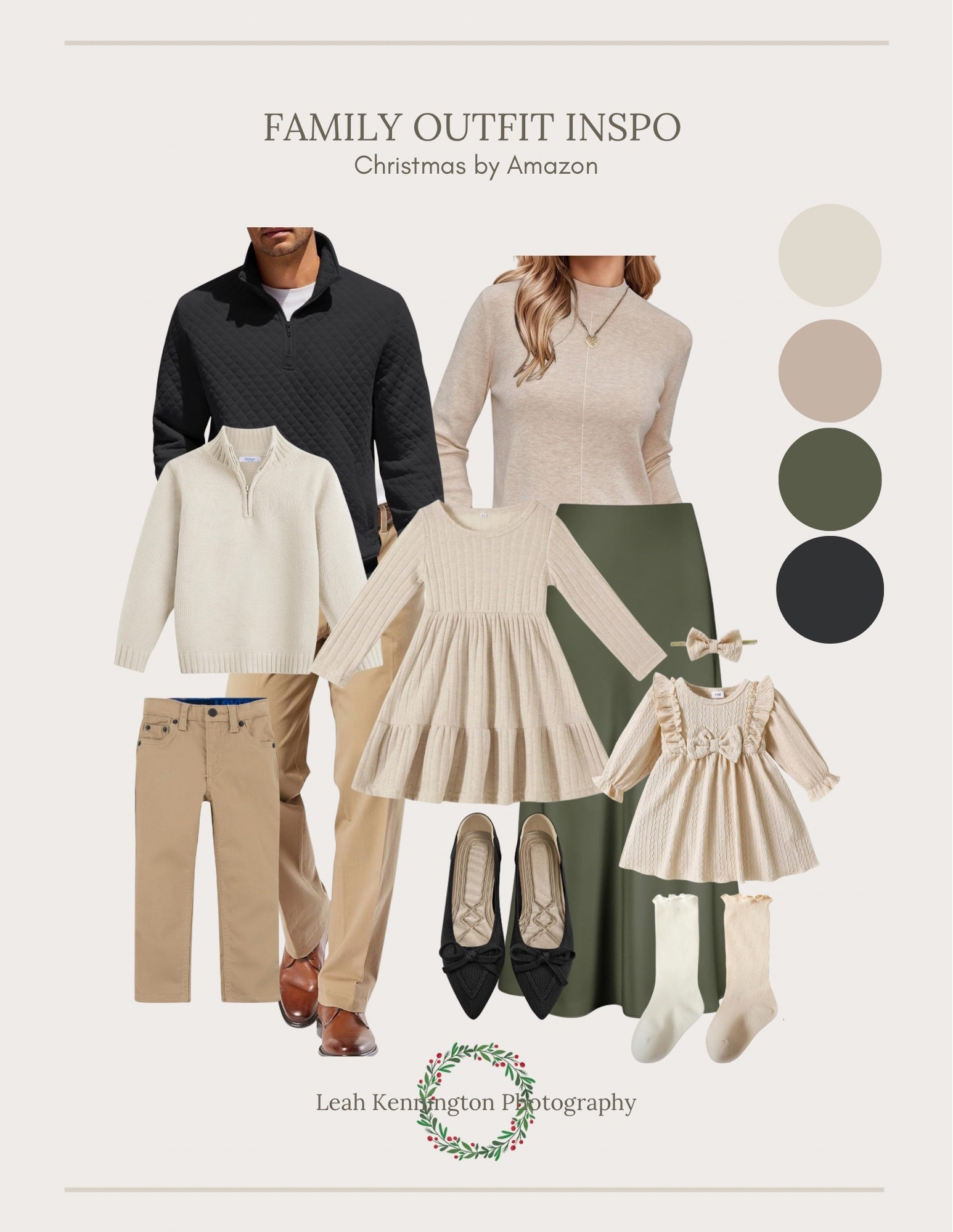 Classic Christmas photo outfit ideas for the whole family, all from Amazon.

#LTKSeasonal #LTKFamily #LTKStyleTip