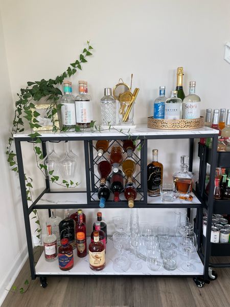 My bar cart is what non-alcoholic bar cart dreams are made of! 

#LTKhome
