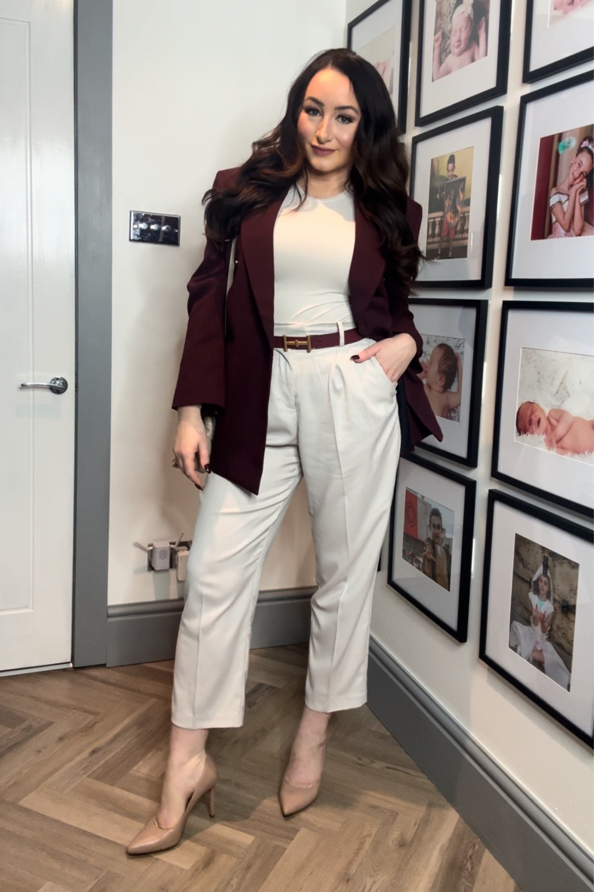 Autumn capsule wardrobe edit. Loving this cream and burgundy look

#LTKstyletip #LTKgrwm #LTKautumn