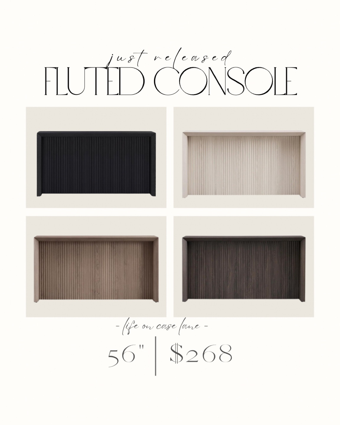 Brand new item on Wayfair - this fluted console table looks so beautiful! 

#LTKxWayDay


#LTKhome #LTKsalealert