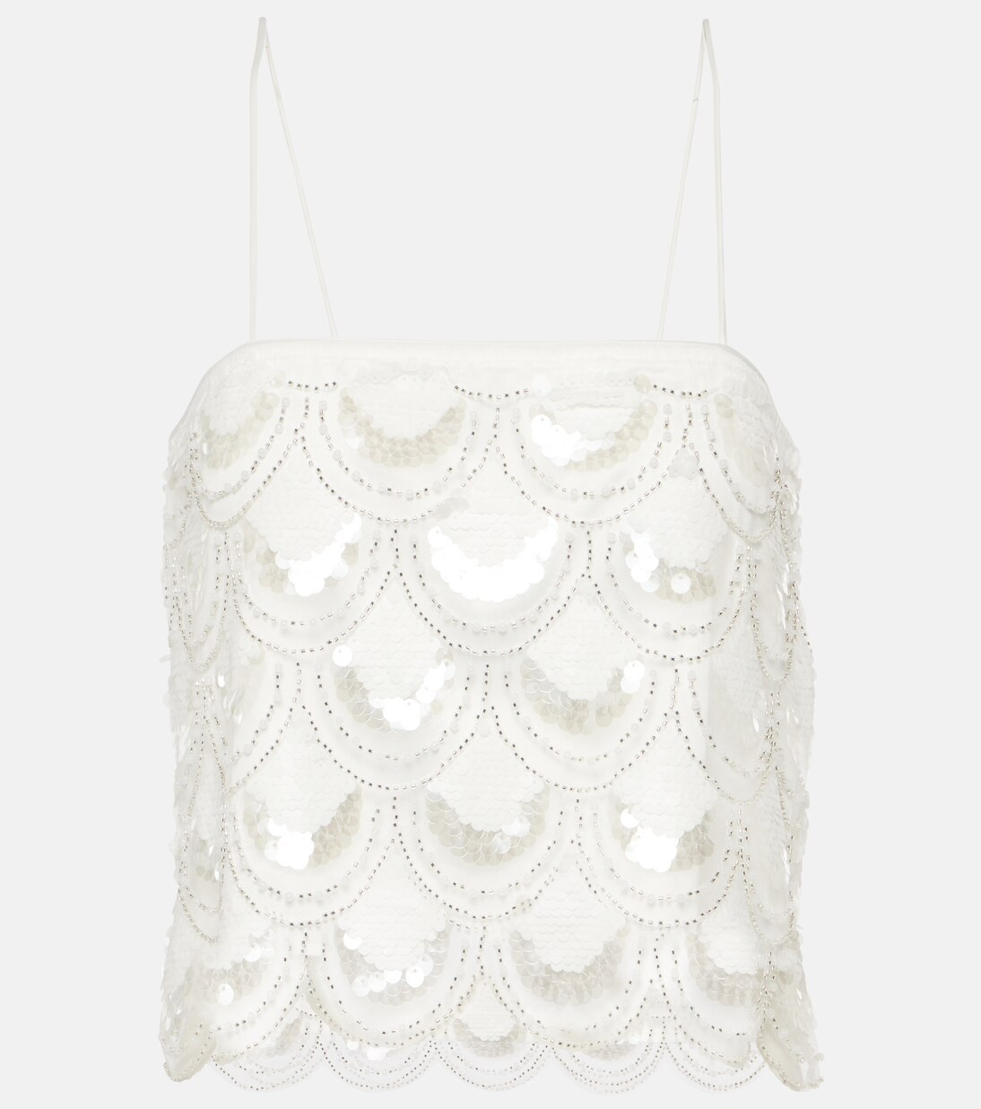 Sequined cropped top | Mytheresa (US/CA)