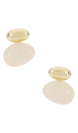 Alice Lucite Earring in Amber | Revolve Clothing (Global)