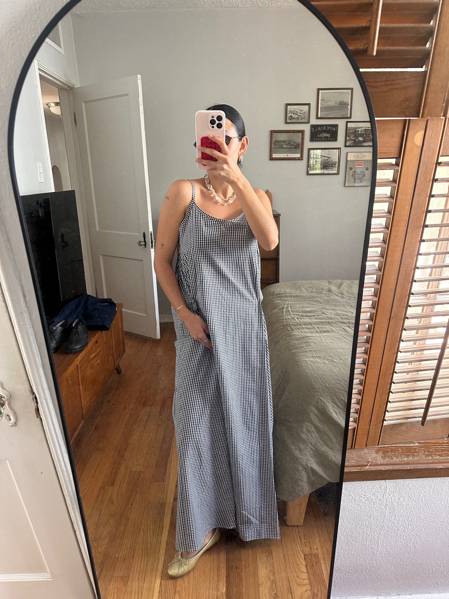 cutest lil gingham dress 