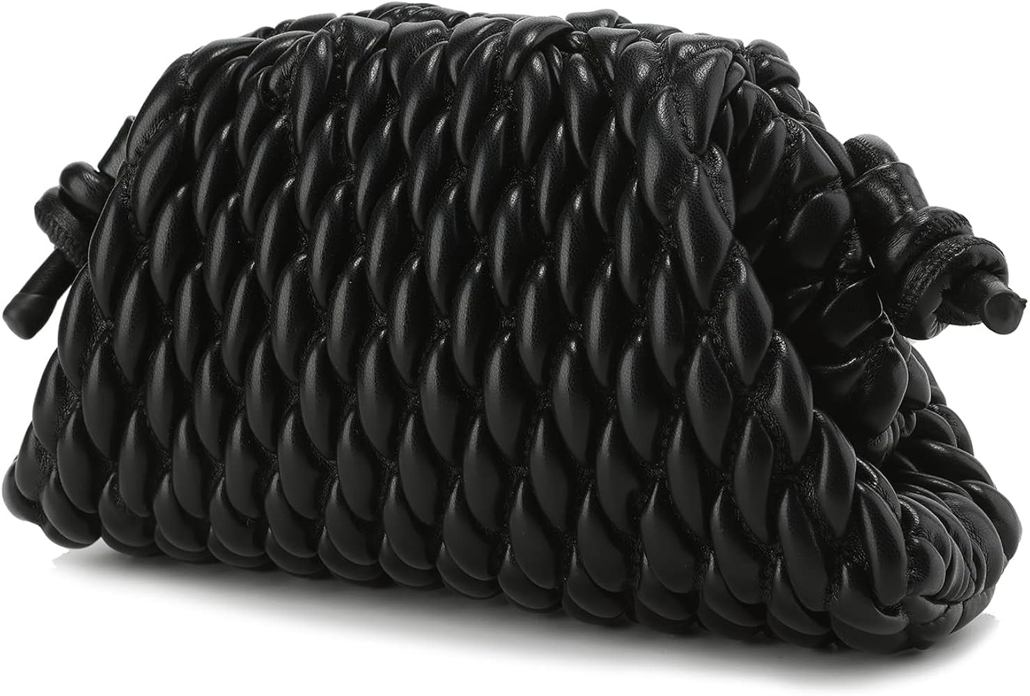 SUMICH Crossbody Purse for Women Quilted Clutch Handbag Dumpling Bag Cloud Purse Ruched Bag Handmade | Amazon (US)