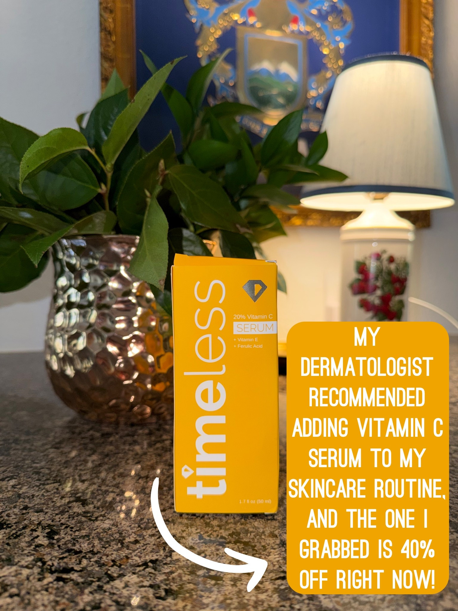 My dermatologist recommended adding vitamin c serum to my skincare routine, and I found this highly recommended one for 40% off! 
.......:
Amazon skincare Amazon bestsellers Amazon finds Amazon big spring sale Amazon haul Amazon under $20 Amazon beauty finds timeless vitamin c serum vitamin c skinceuticals vitmain c dupe Amazon deal days Korean skincare must haves viral skincare dermatologist recommended skincare summer sunscreen summer skincare spf skincare best sunscreen makeup prep get ready with me morning skincare routine 

#LTKgrwm #LTKselfcare #LTKBeauty