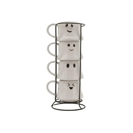 Way To Celebrate Halloween Ghost Mug Stack | Walmart (US)