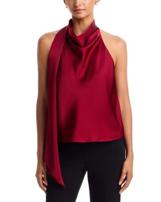 Aqua Sleeveless Scarf Neck Top - Exclusive | Bloomingdale's (US)