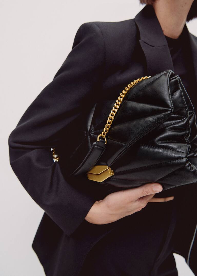 Quilted bag with flap -  Women | Mango USA | MANGO (US)