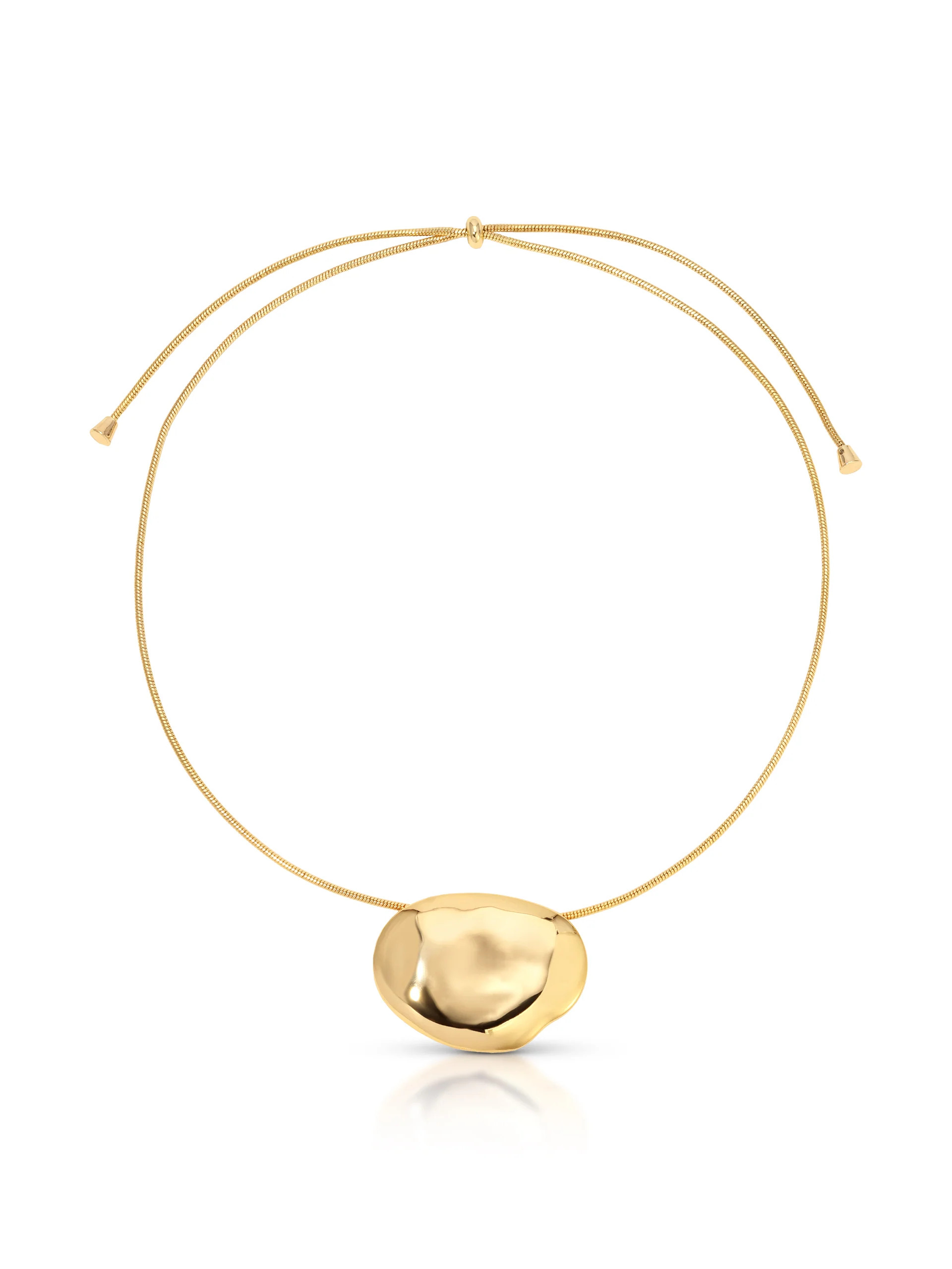 Molten Metal Pendant Necklace | Ettika