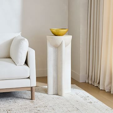 Monti Pedestal Side Table (14") | West Elm (US)