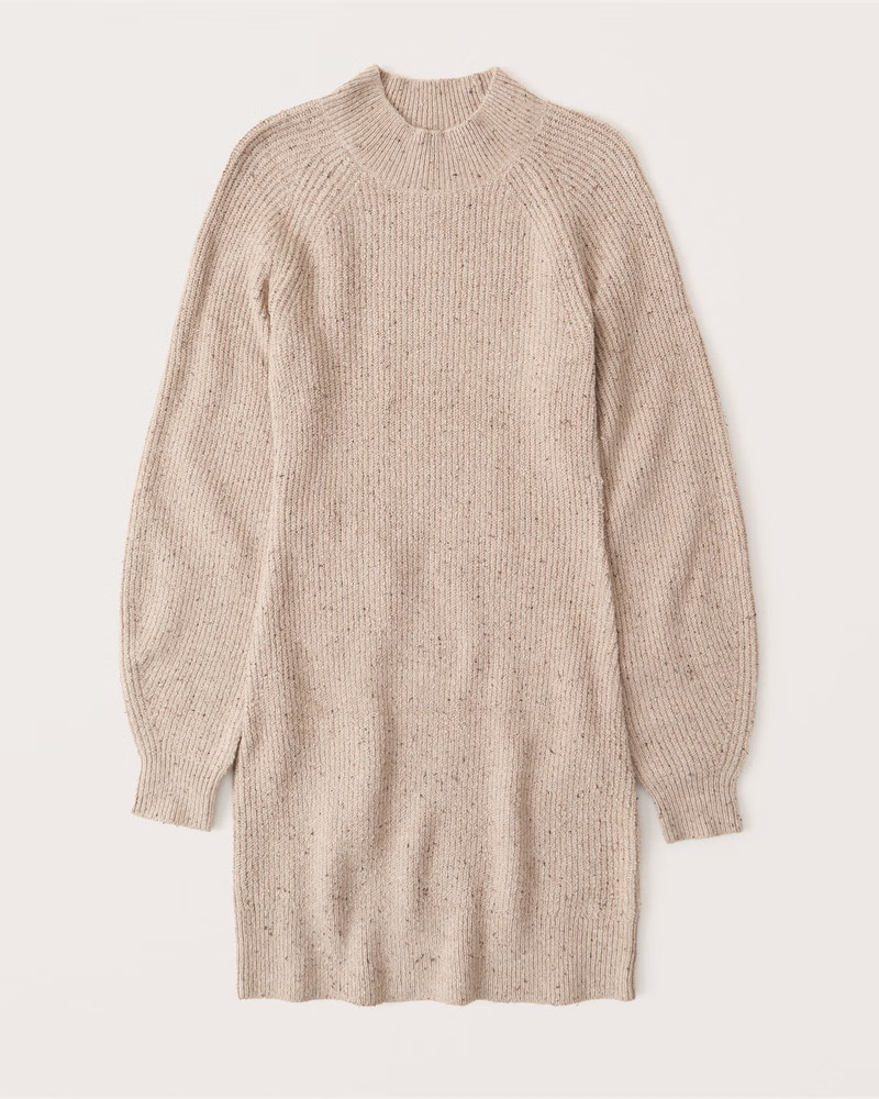 Mockneck Sweater Dress | Abercrombie & Fitch (US)