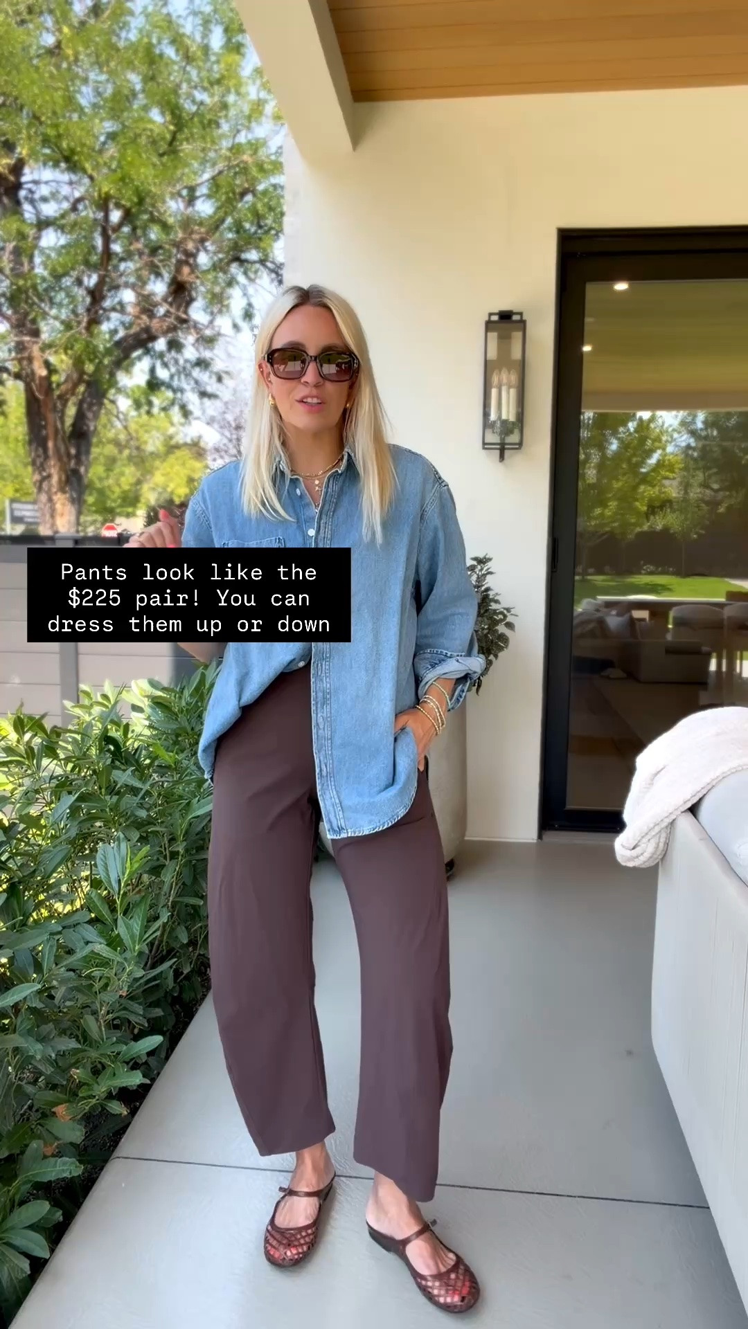 Barrel pants I love from Amazon!