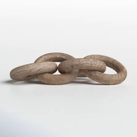 Birch Lane™ Delpha Mango Wood Chain Sculpture | Wayfair | Wayfair North America