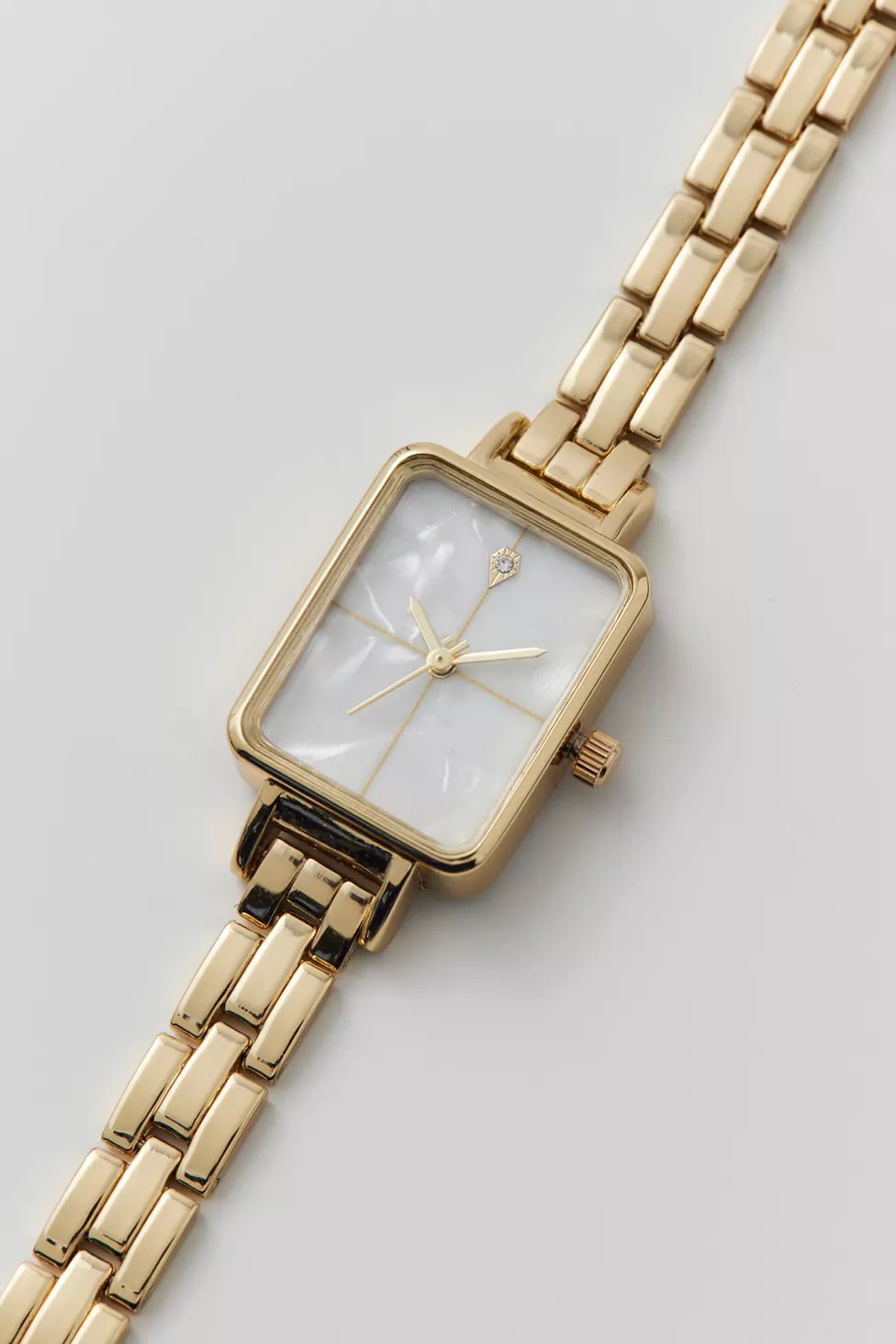Classic Metal Rectangle Watch | Urban Outfitters (US and RoW)