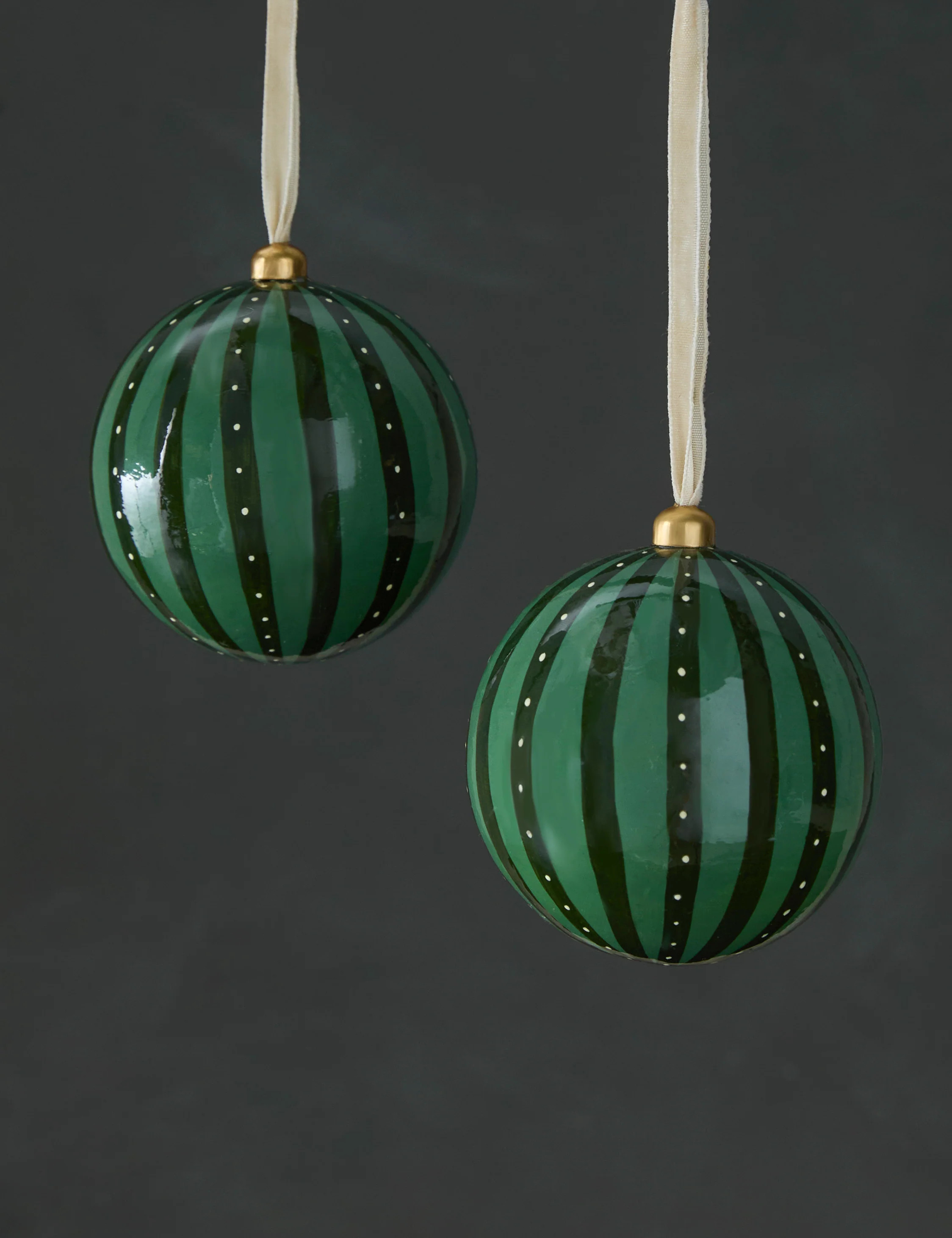 Joelle Ornaments (Set of 2) | Lulu and Georgia 