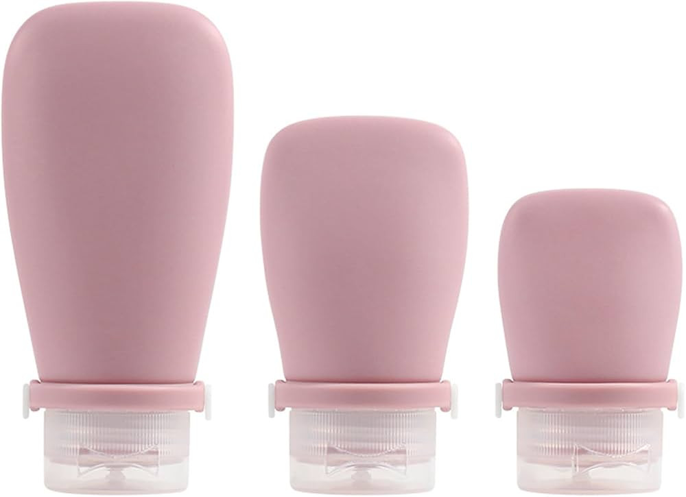Qeuly Silicone Travel Bottles, 1/2/3 oz Travel Bottles, Silicone Small Squeeze Bottle for Travel ... | Amazon (US)