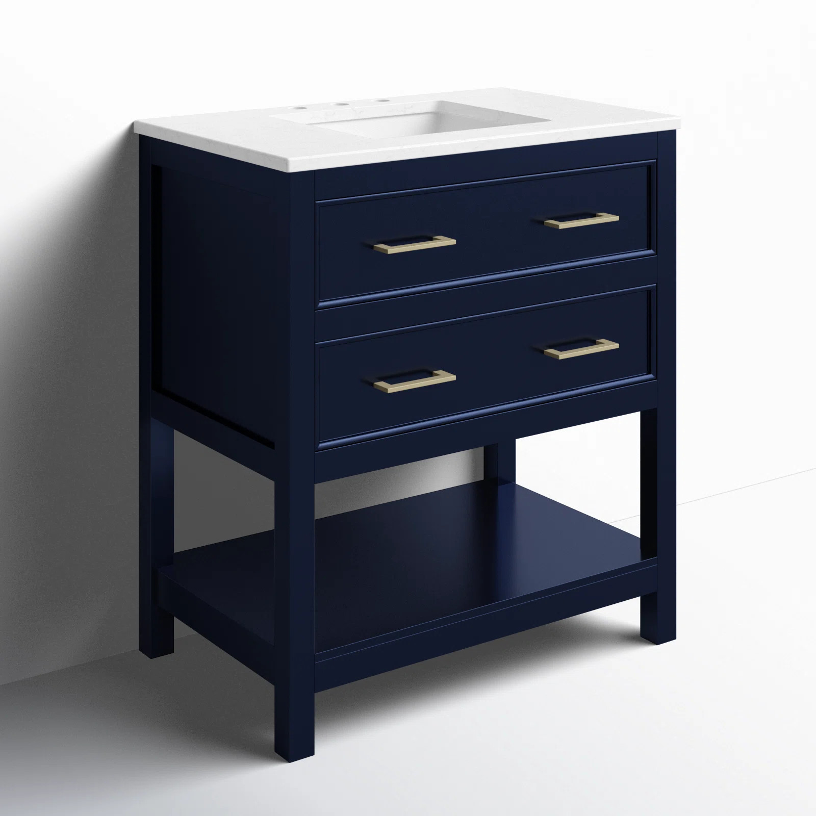 Shuford 30" Free-standing Single Bathroom Vanity Set | Wayfair North America