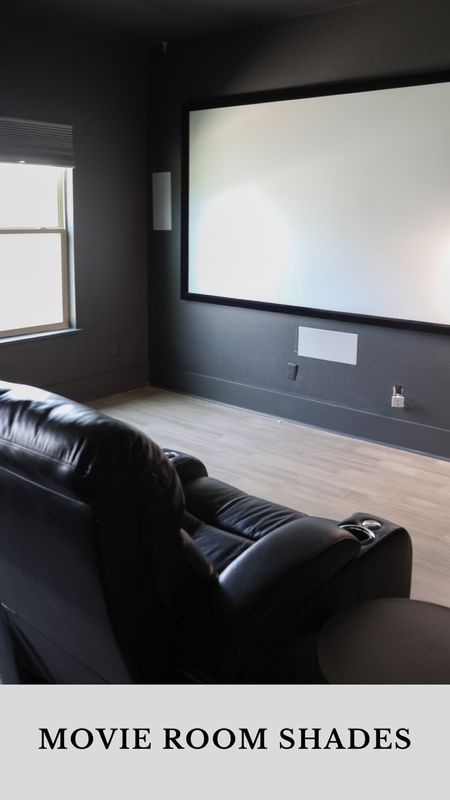 Here are the shades we installed in our movie room! We went with blackout cordless grey cellular shades! 

#LTKhome
