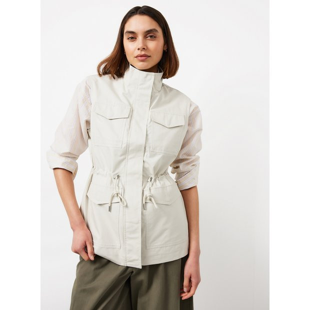 Cream Utility Gilet L | Tu Clothing