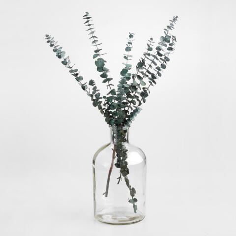 Wide Neck Clear Glass Vase | World Market