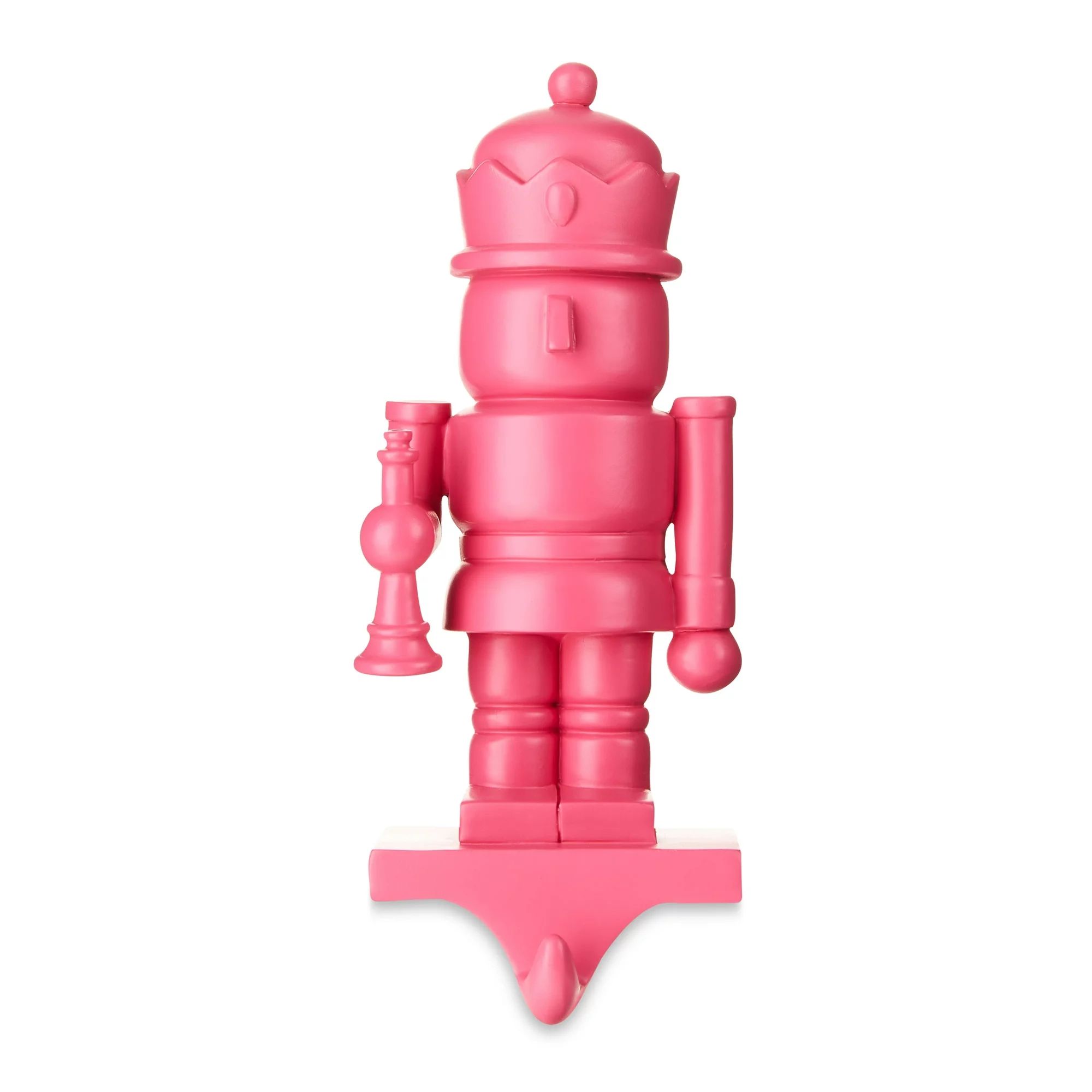 Pink Nutcracker Stocking Holder, by Holiday Time | Walmart (US)