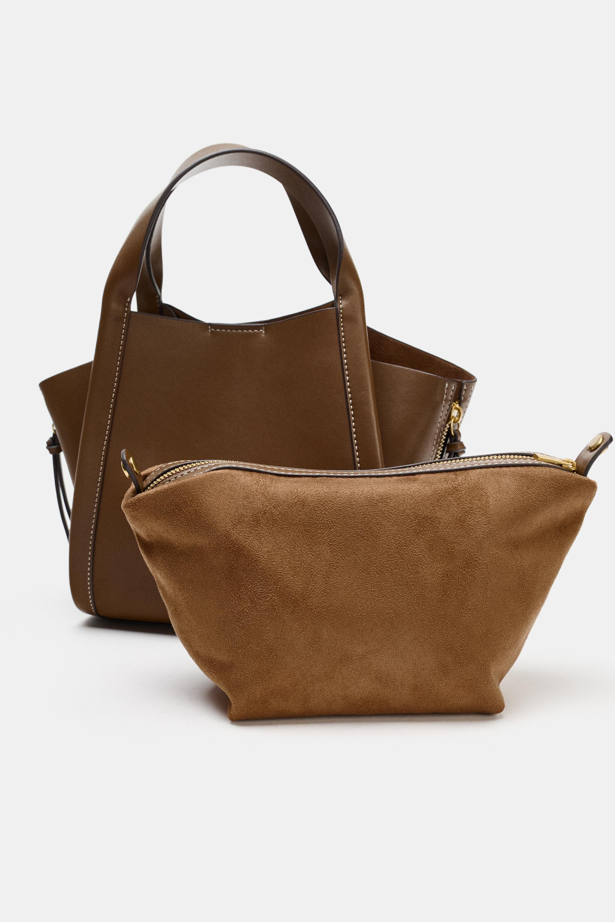 DescriptionCompositionMeasurementsRigid bag with an embossed effect. Detachable crossbody strap. ... | Zara NL
