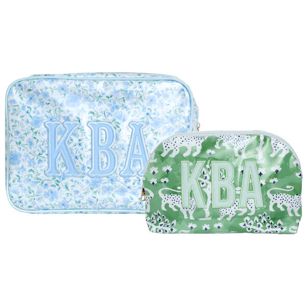 Clear Coated Pouch - Appliqué | Sprinkled With Pink