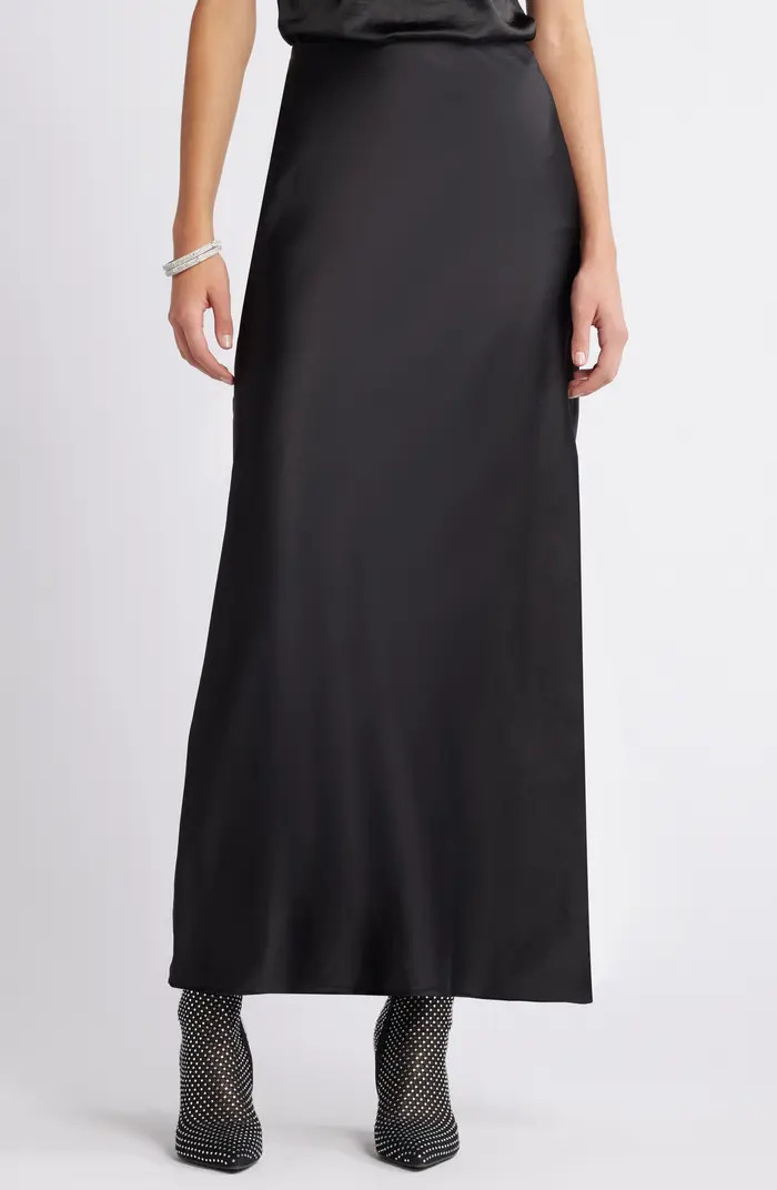 Bias Cut Maxi Skirt | Nordstrom