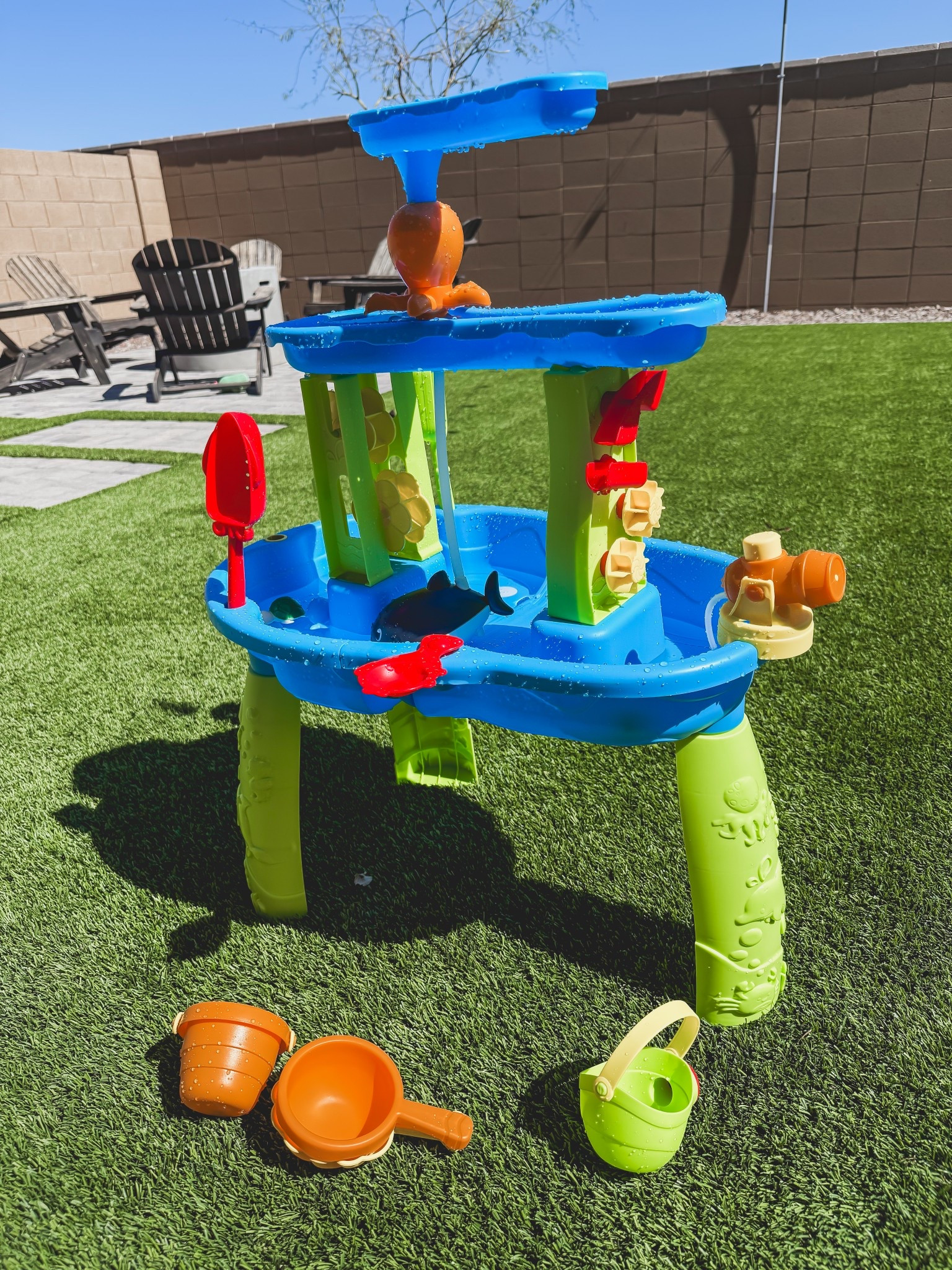 Water table perfect for spring and summer ☀️

#LTKFindsUnder50 #LTKKids #LTKBaby