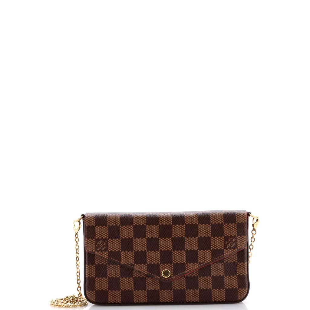Felicie Pochette Damier | Rebag