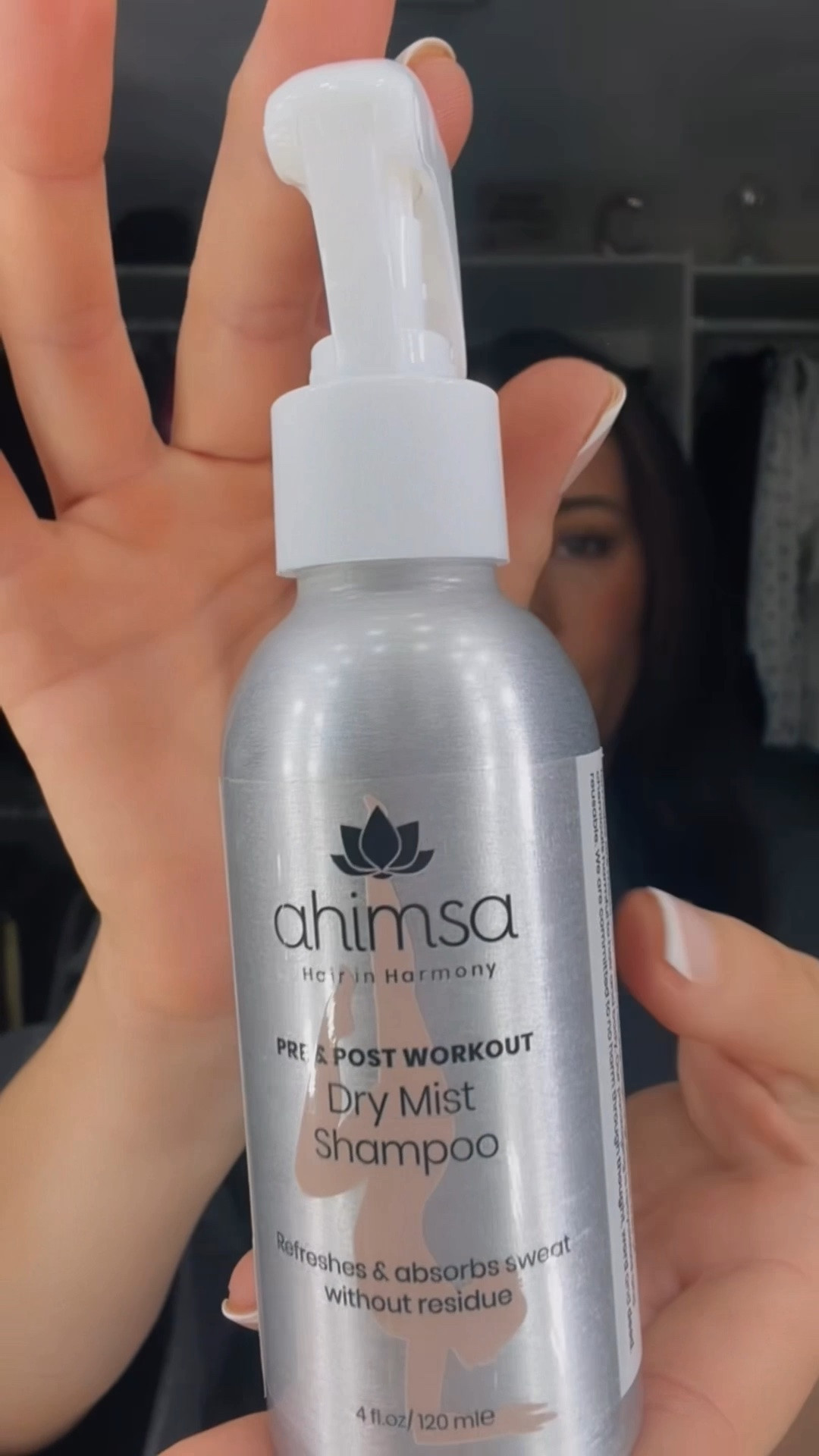 The perfect pre- & post-workout hair secret! 💦✨ 

Say goodbye to sweat and white powder residue with the Ahimsa Pre & Post Workout Dry Mist Shampoo.

It’s lightweight, refreshes your scalp instantly, and absorbs sweat without leaving any white cast or buildup behind. Perfect for gym days, busy mornings, or refreshing hair between washes! 🏃‍♀️🔥

#haircare #dryshampoo #workoutessentials #hairroutine #gymbagessentials