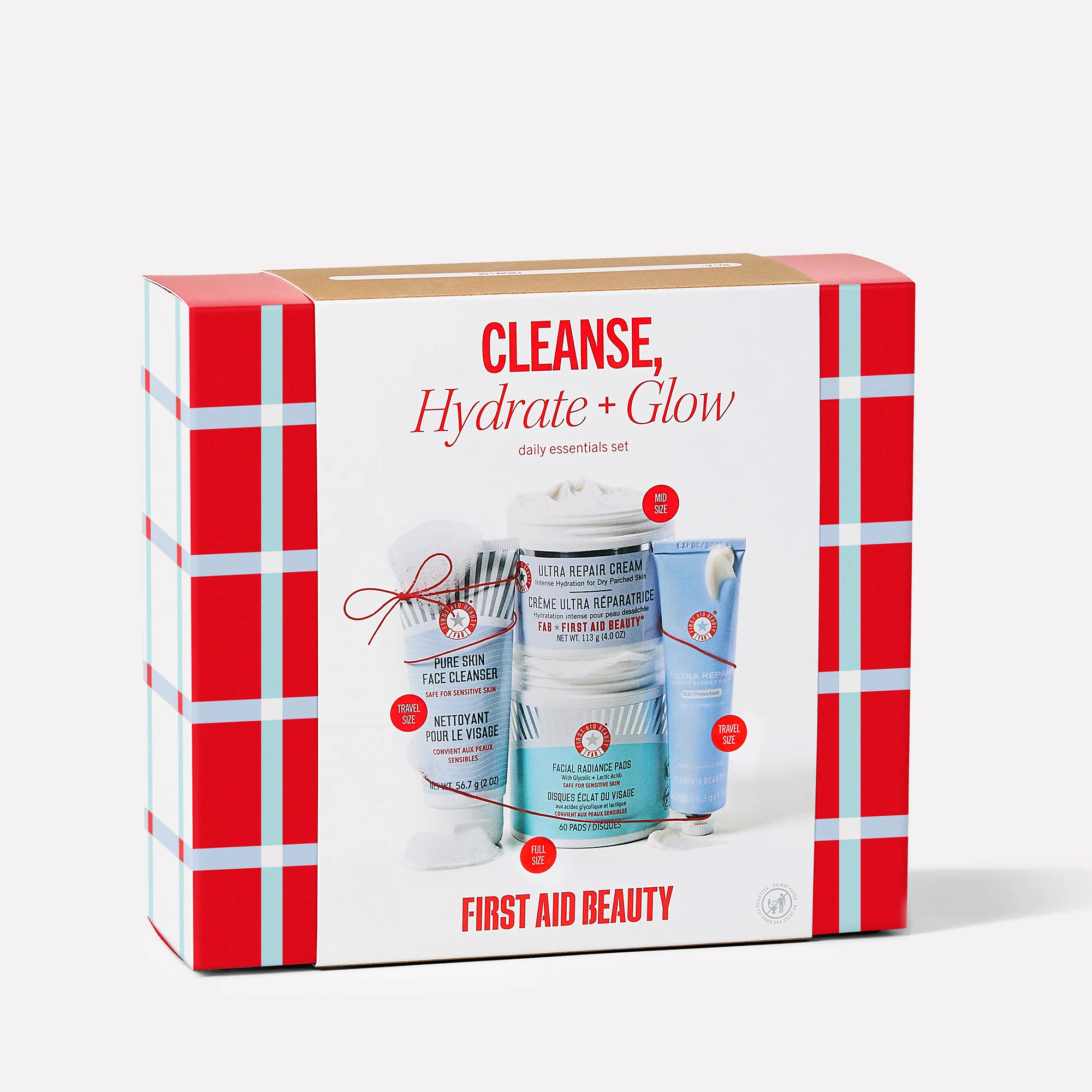Cleanse, Hydrate + Glow Kit | First Aid Beauty