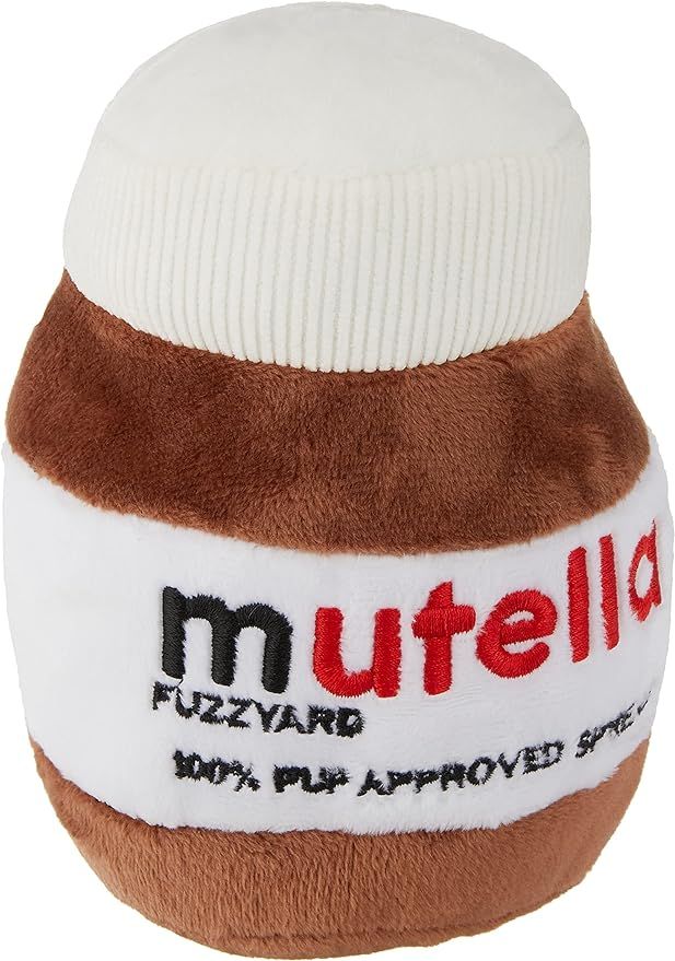 Fuzzyard Mutella Spread Dog Toy Plush w Squeaker Non Toxic Washable | Amazon (US)