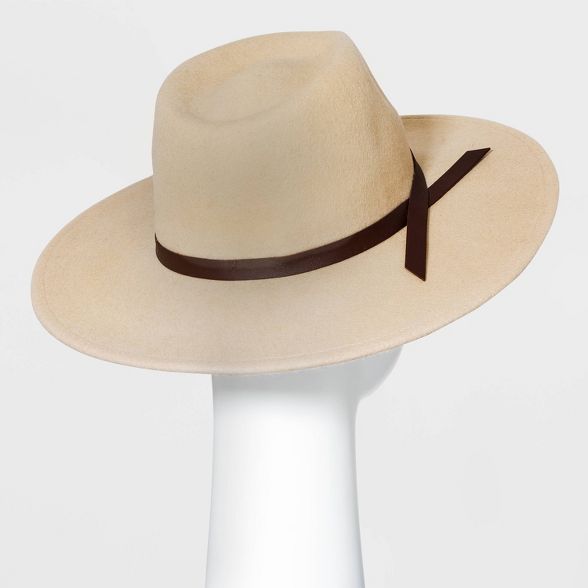 Women's Wide Brim Felt Fedora Hat - Universal Thread™ | Target