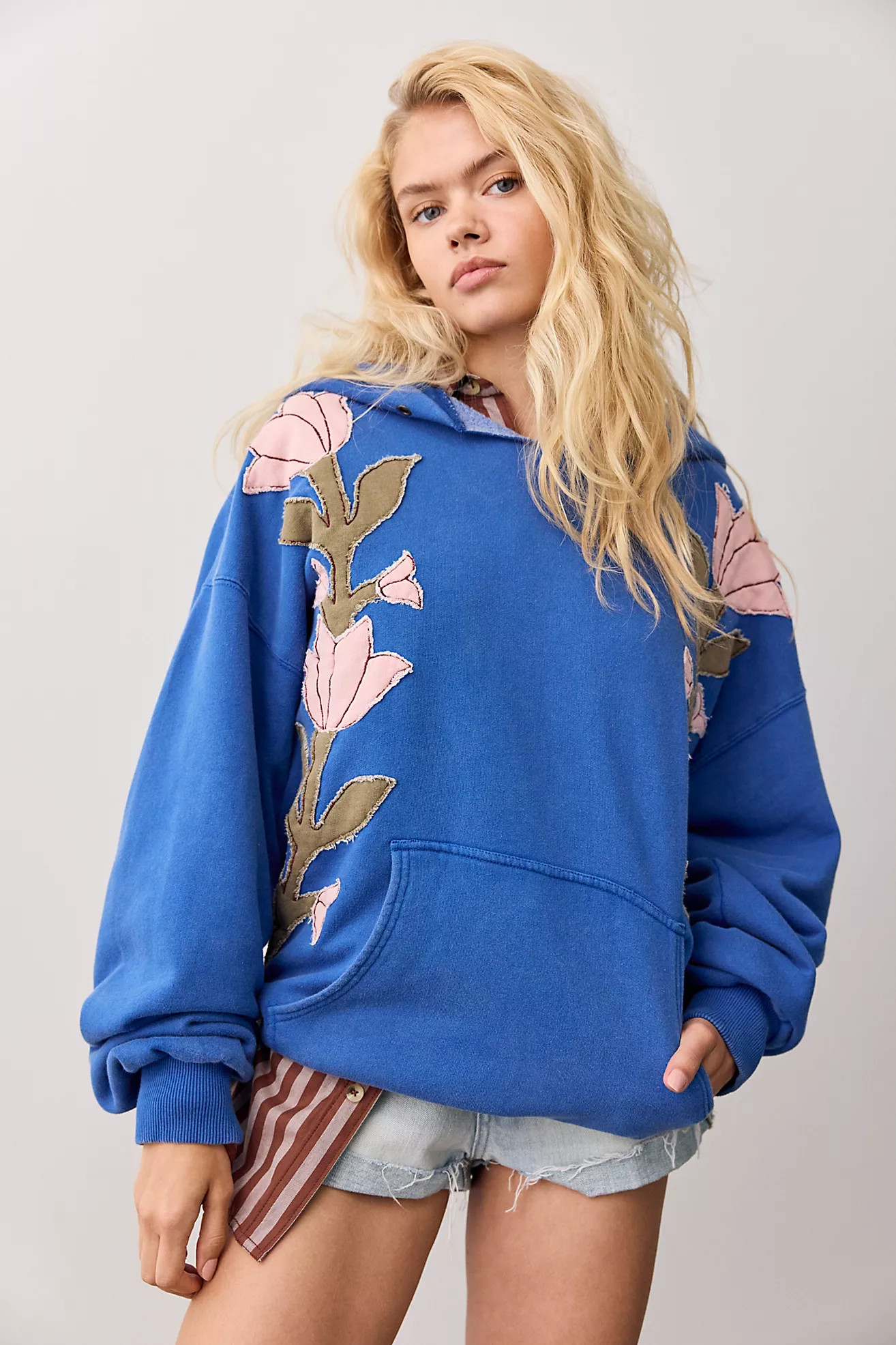 We The Free It's A Vibe Flowers Hoodie | Free People (Global - UK&FR Excluded)