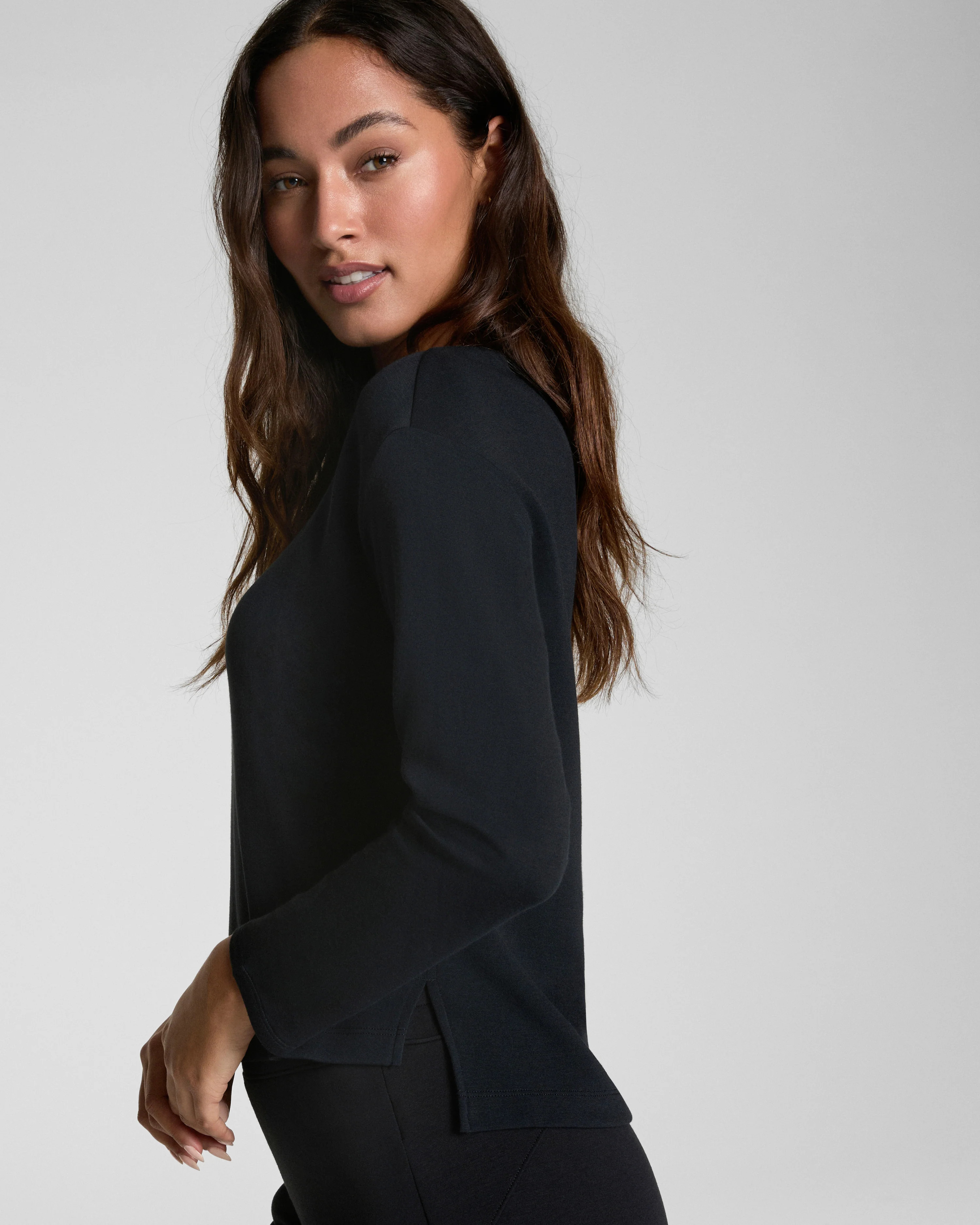 AirEssentials Relaxed Long Sleeve Top | SPANX | Spanx