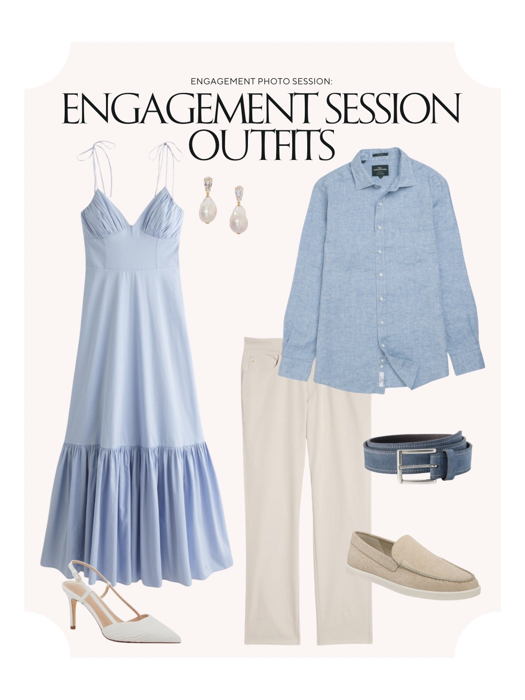 Engagement Session Outfits #engagementdress #springengagement 

#LTKFamily #LTKMens #LTKStyleTip