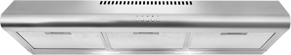 COSMO COS-5MU36 Under Cabinet Range Hood Ductless Convertible Duct, Slim Kitchen Stove Vent with,... | Amazon (US)