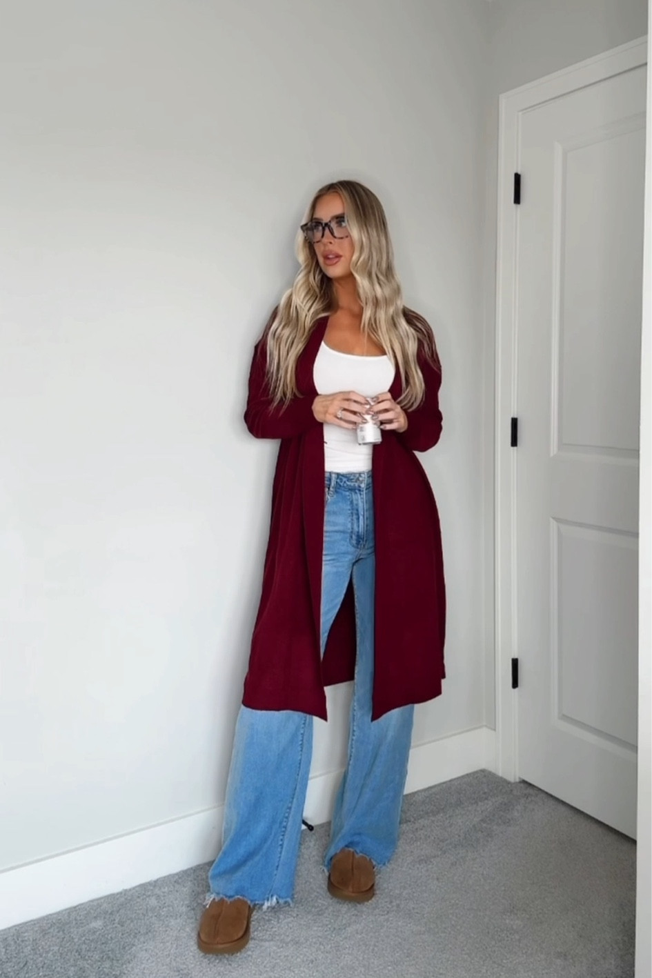 Mom OOTD ❤️ wearing a size S in the tank top, size M in the cardigan & 6 in the jeans (they run a little big, if you’re in between, size down 1)

#LTKFindsUnder100 #LTKFindsUnder50 #LTKStyleTip