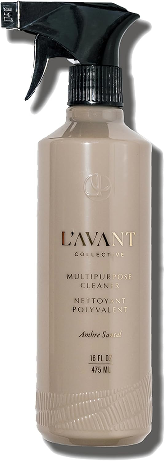 L'AVANT Collective Plant-Based Multipurpose Cleaner 16oz, Ambre Santal | Amazon (US)