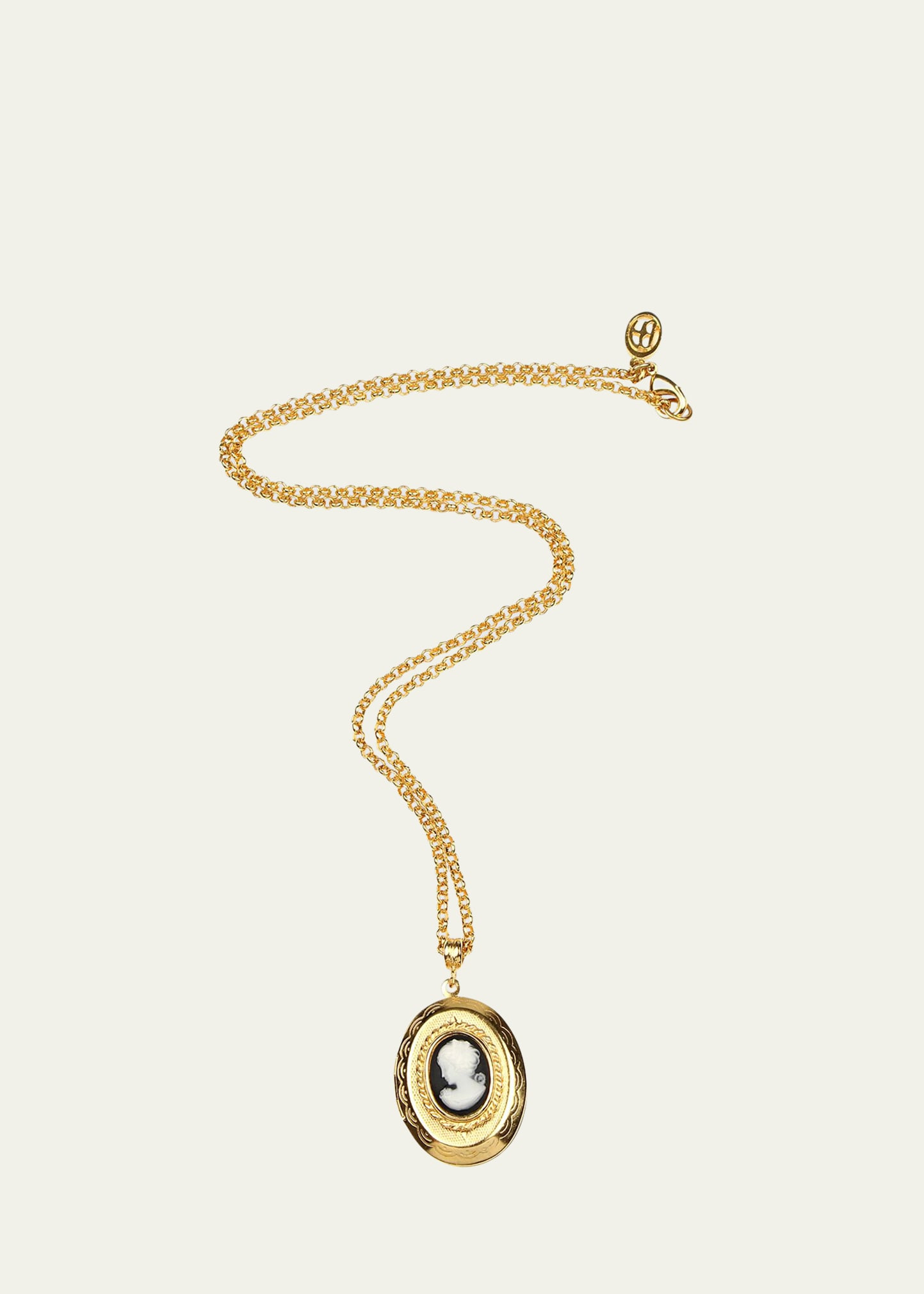 Ben-Amun Cameo Lock Pendant Necklace | Bergdorf Goodman