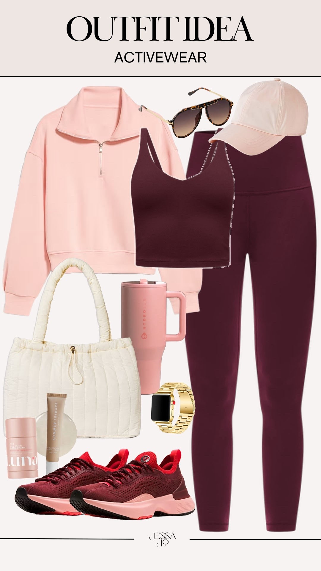 Colorful activewear outfit. Spring activewear outfit. Winter activewear outfit. Lululemon sneakers. Lululemon new arrivals. Old navy activewear. Target activewear tote bag. Hydrojug spring collection. 

#LTKActive #LTKSeasonal #LTKootd