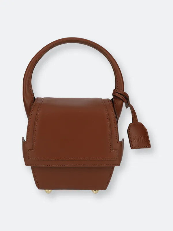Marie De la Roche Nada Tan Mini Purse - Brown - ECO PACKAGING | Verishop