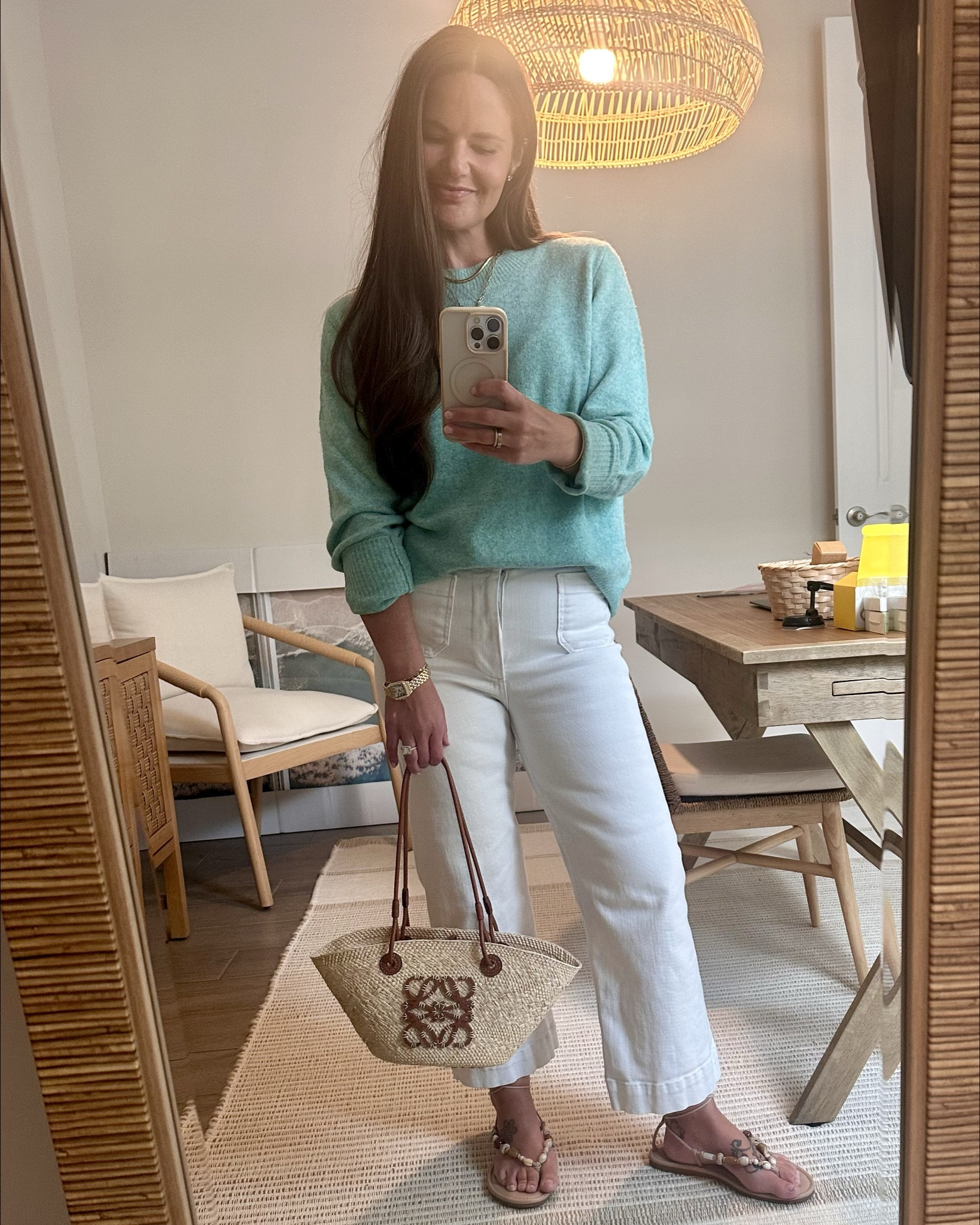 Girls night outfit florida winter style! 

The softest sweater, cashmere feel without the price tag. 

Sizing:
Jeans- 27 petite
Sweater- medium (I sized up for an oversized fit but fits TTS) 



#LTKFindsUnder50 #LTKootd #LTKgrwm