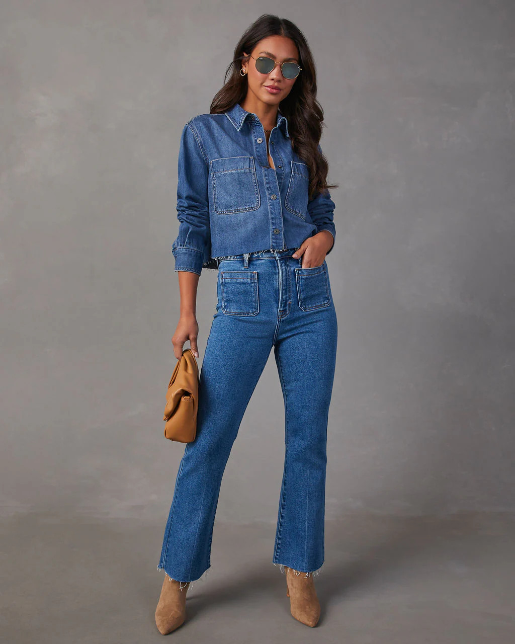 Casual Times High Rise Stretch Straight Jeans | VICI