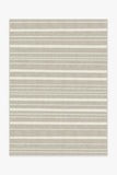 Hudson Stripe Stone Rug | Ruggable