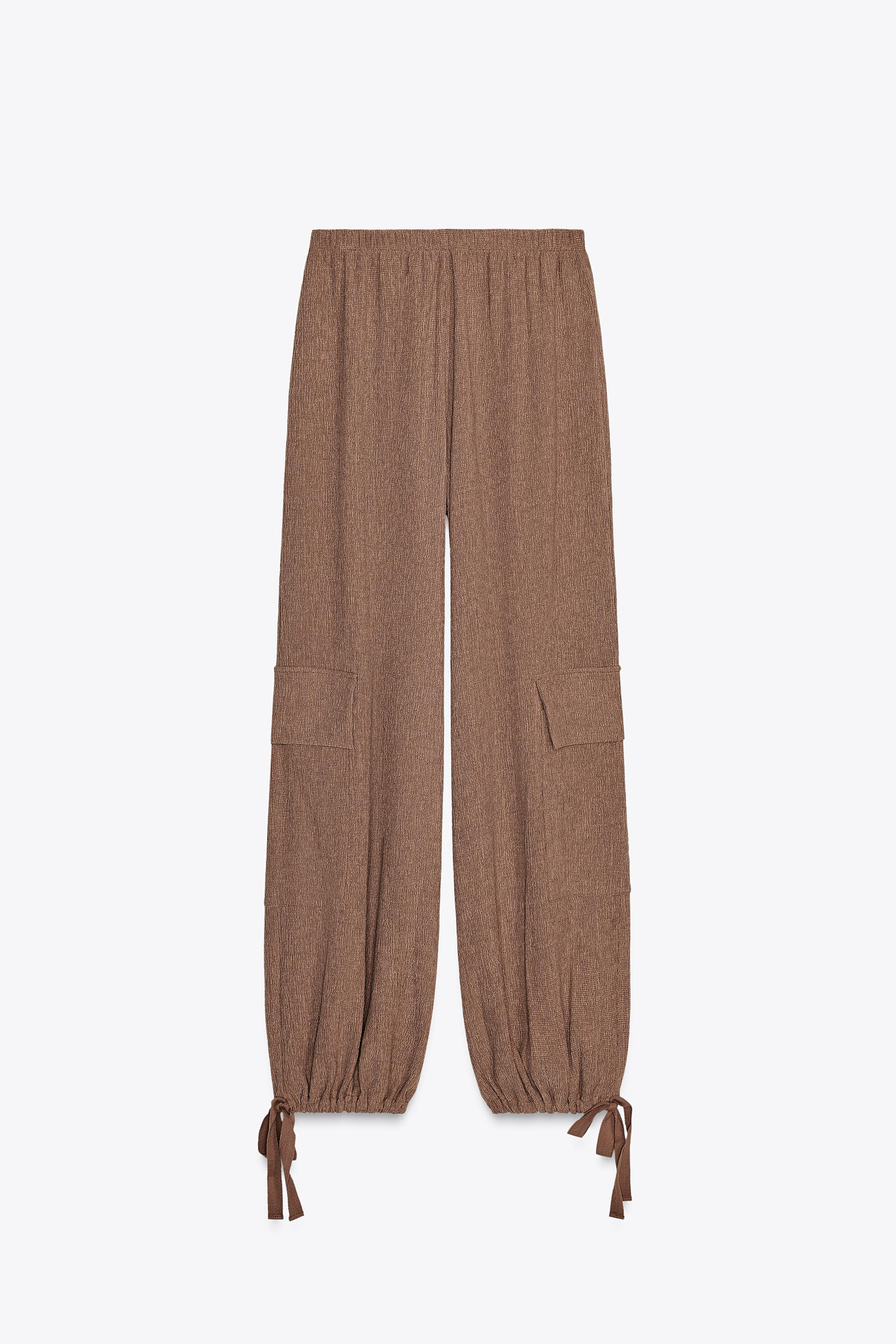 TEXTURED CARGO PANTS | Zara US