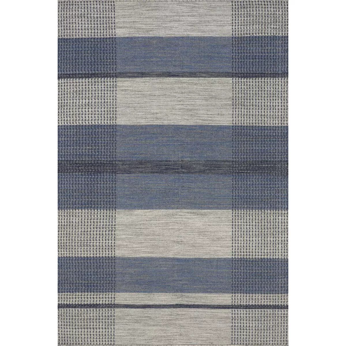 Nuloom Portland Plaid Wool Area Rug, 4' x 6', Blue | Target