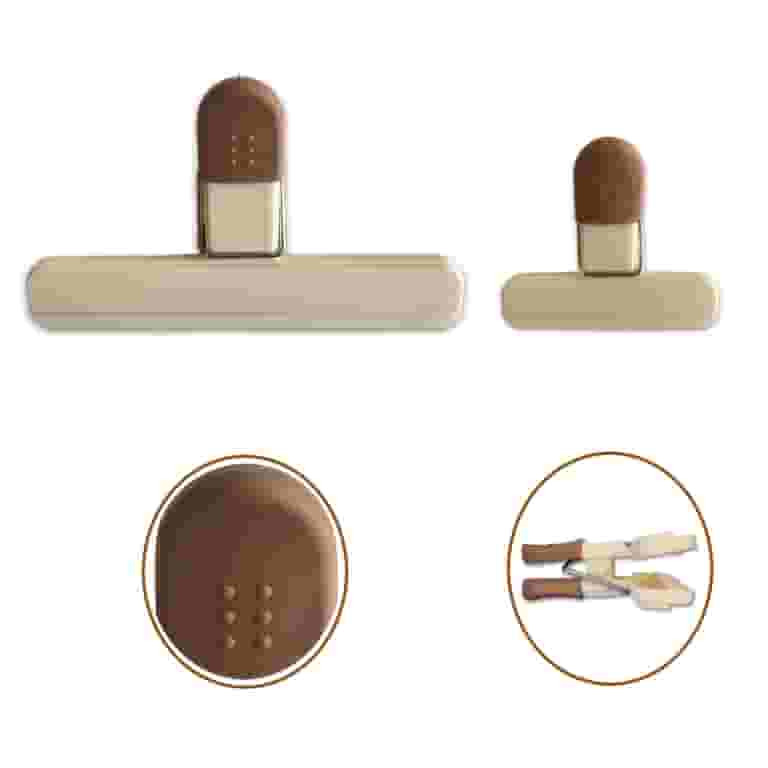 6 Pack Food Bag Clips Set, Strong Grip Chip Clips with Large and Small Sizes for Kitchen Storage ... | Walmart (US)